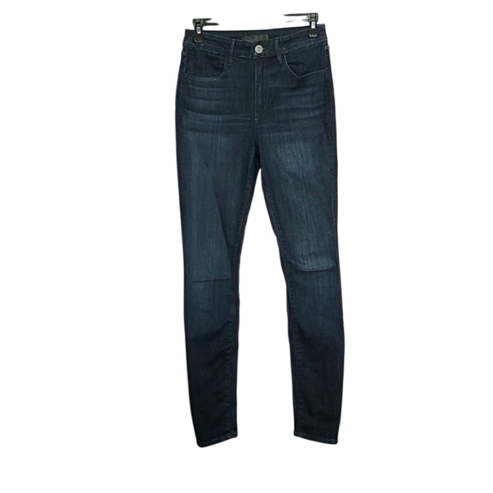 3x1 N&Y Womenโs Sz 26 High-Rise Medโ blue Wash Skinny Jeans Stretch W3XC50221